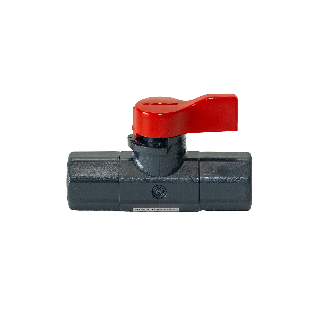 Asahi/America 1076002 1/4 in PVC Labcock Ball Valves Female Thread x Female Thread EPDM Seal 1076002