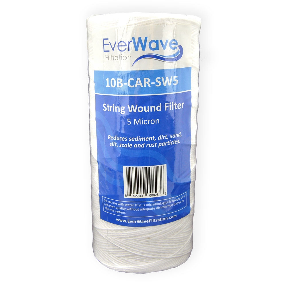 10" EverWave String Wound Filter Cartridge - 5 Micron (EVW-5-45-10-SW)