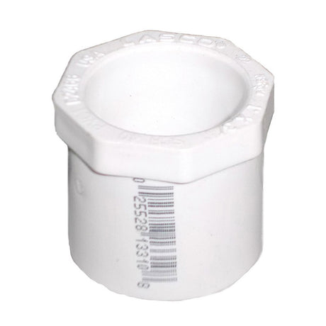 12 inch x 6 inch Sch 40 PVC Reducer Bushing - Flush - Spg x Slip 437-666