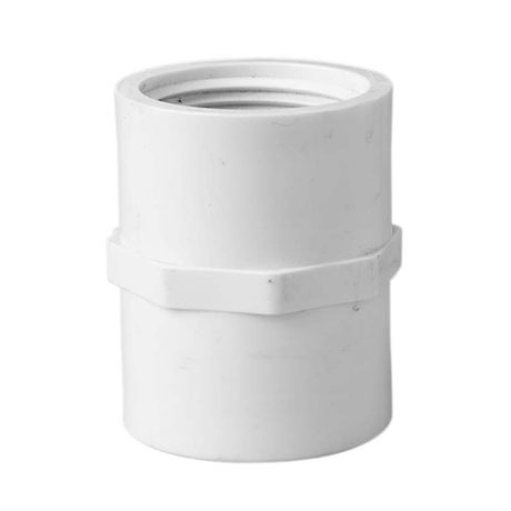 1/2 inch Sch 40 PVC Coupling - FPT x FPT 430-005