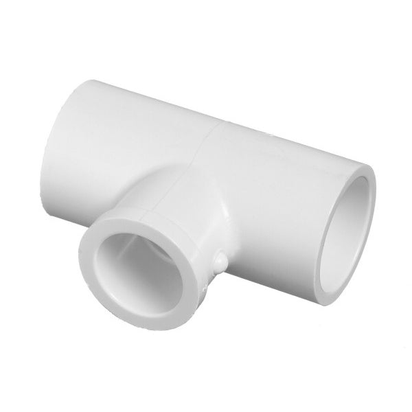 4 inch x 4 inch x 1-1/4 inch Schedule 40 PVC Reducing Tee, slip x slip x slip 401-418