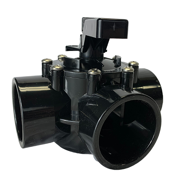 Jandy Neverlube 2"-2.5"  Positive Seal 3 Port Valve (side)