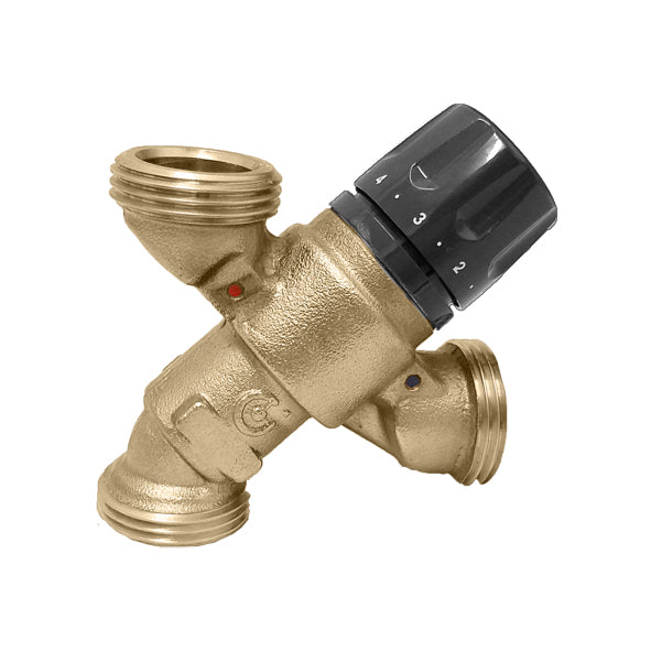 1" Caleffi AngleMix BodyMale Union Thread ()