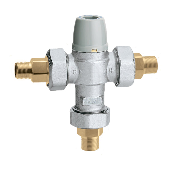 3/8" Caleffi 5213 Scald Protection Point-of-Use Mixing ValveCompression Union (521333A)