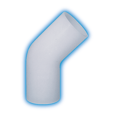 3/4" 45 Elbow Butt-Fusion Hp PVDF 230 psi