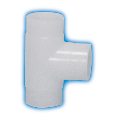 1/2" Tee Butt-Fusion Hp PVDF 230 psi