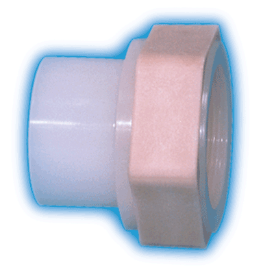 2" Adapter Butt-Fusion x FPT Hp PVDF 230 psi