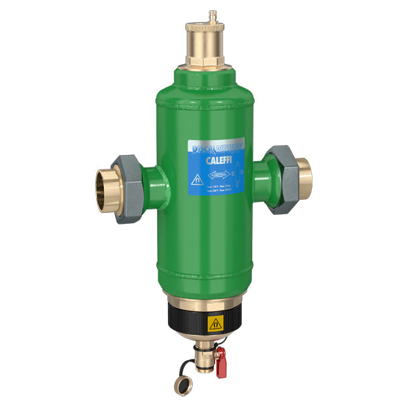2" Caleffi 5461 DISCALDIRTMAG, Air and Dirt Separator with MagentSweat Union (546199A)