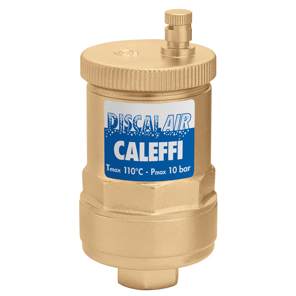 1/2" 551 DISCALAIR Caleffi Air Vent FNPT (551004A)