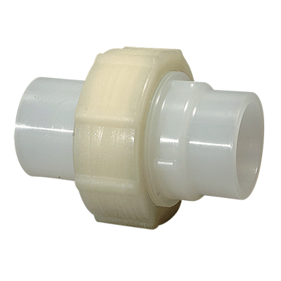 1-1/2" Union Butt-Fusion Natural Polypropylene FKM