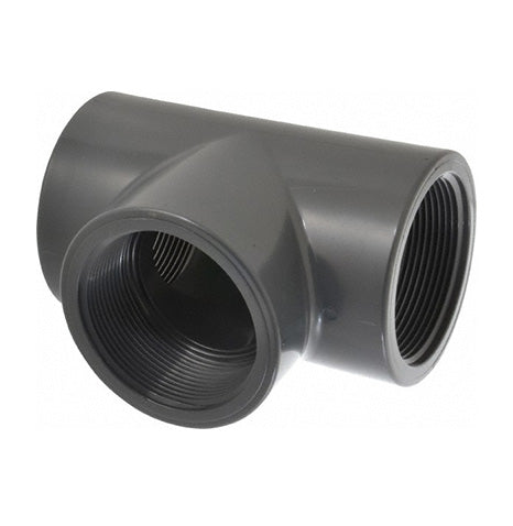 3/4" Schedule 80 PVC Tee FPT 805-007