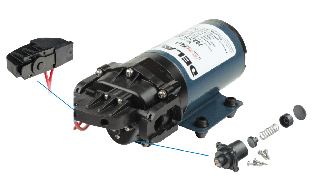 SmartFLO Series: 2.2 GPM Bypass/Demand Pumps - Delavan Fluid Power