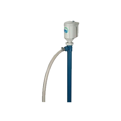 Drum Pump Kit, Includes: (1) PFM-48 Pump, (1) M3V Motor and (1) 5' Reinforced PVC Hose and Clamp
