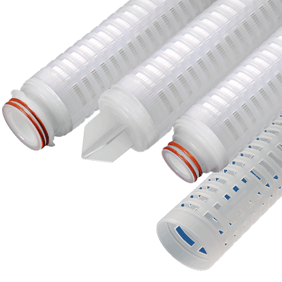 Graver Technologies PMC Series Filter Cartridge, 0.2 Micron, 19.5" Length, Double Open End with Silicone Seals