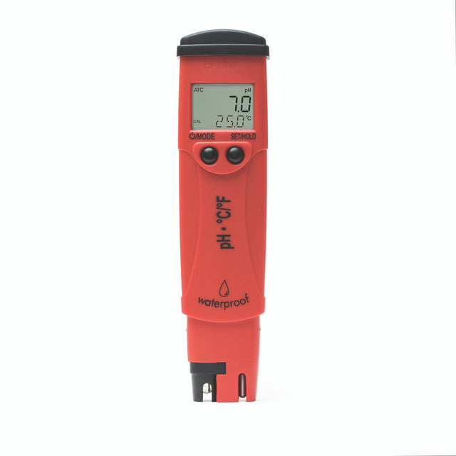 Hanna Instruments pH & Temperature Tester with 0.1 pH Resolution - pHep®4 - HI98127
