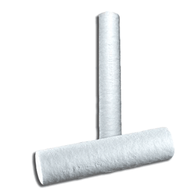 Purtrex Depth Filter, 5 Micron, 9-3/4" Length, Plain End with No Gasket Seals