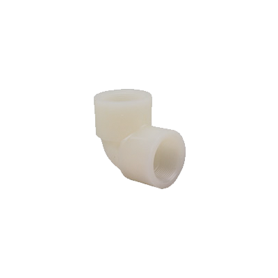1" 90° Elbow, Threaded, Natural, PVDF, Schedule 80