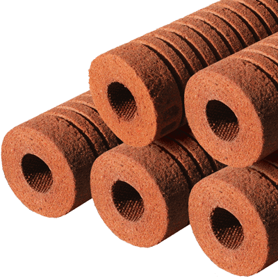 Graver Technologies RTEC P Series Filter Cartridge, 50 Micron, 19-1/2" Length, Cut End with No Gasket Seals