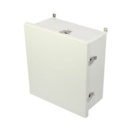 18x16x8 NEMA 4X Fiberglass Enclosure Quick-Release Latch Hinged Cover