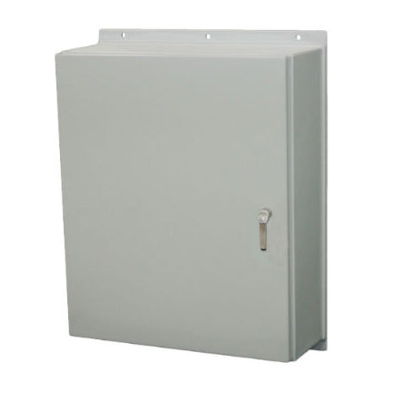 36x30x12 NEMA 4X Wall Mount Fiberglass Enclosure 3 POINT Latch Cover