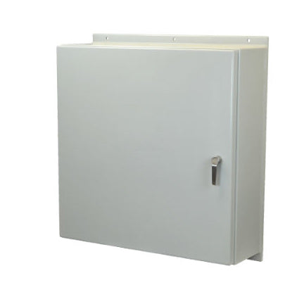 36x36x16 NEMA 4X Wall Mount Fiberglass Enclosure 3 POINT Latch Cover