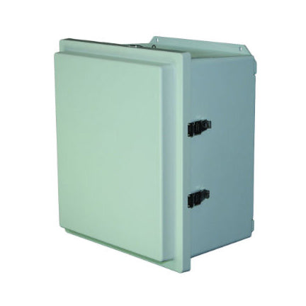 18x16x10 in Snap Latch Hinged Cover Flange Mount