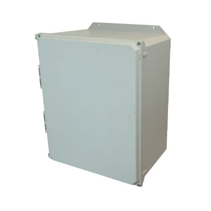 20x16x10 NEMA 4X Fiberglass Enclosure Lift-Off Screw Cover FLANGE MOUNT