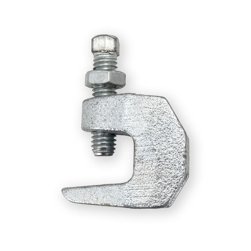 3/8" Electro Galvanized Small Mouth Beam Clamp (BC1-0037EG)