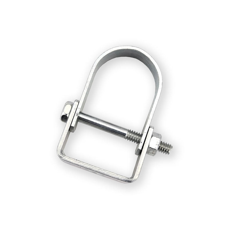 1" Electro Galvanized Metal Light Duty Clevis Pipe Hanger (4200-0100EG)
