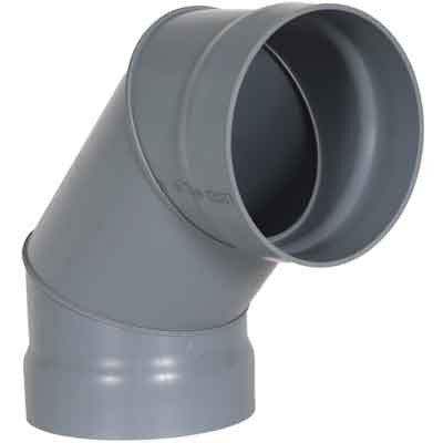 4 inch CPVC Duct 90 Degree Elbow 1834-90-04