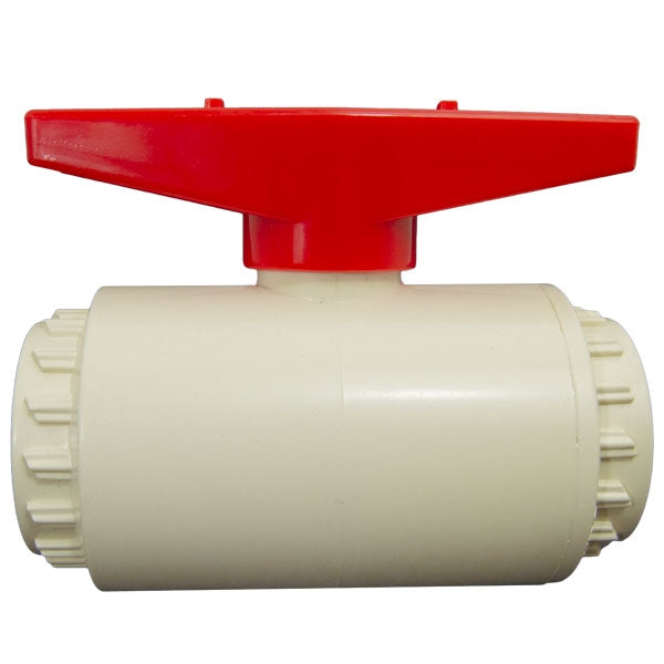 3/4" CPVC CTS Compact Ball Valve - Side View