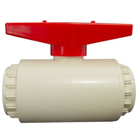 1/2" CPVC CTS Compact Ball Valve - Side View