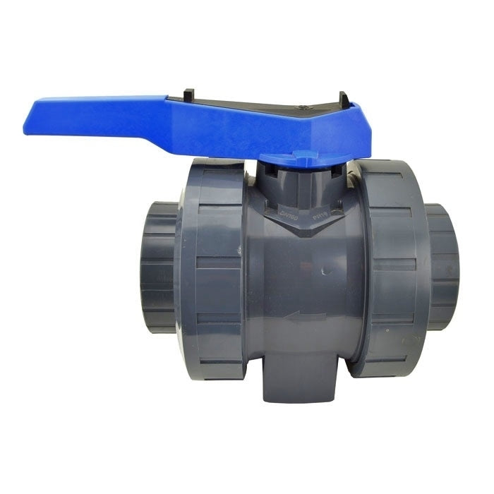 4" Flui-PRO Series 2 PVC True Union Ball Valve - Socket or Threaded