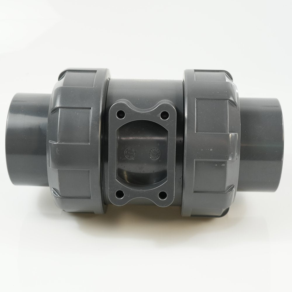 3"  PVC True Union Ball Valve - Actuation Ready - FP-ISO-TUBV-S-030