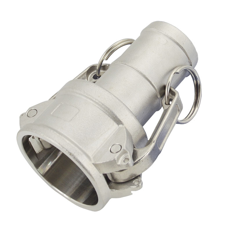 2" Flui-PRO 316 SS Camlock Fitting - Female Camlock x Hose Shank (FP-SS-C-200)