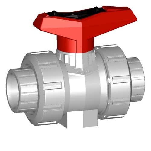 1/2 inch GF 546 CPVC Ball Valve EPDM 163546342