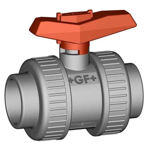 1/2 inch GF TU CPVC Ball Valve Viton 163375017