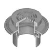 2X5  LabWaste CPVC Floor Drain with CPVC Grate (LW1500-020C)