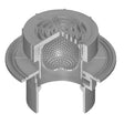 3" x 5" LabWaste CPVC Floor Drain with CPVC Adjustable Top w/5" Round Grate & Strainer (LW1520-030C)