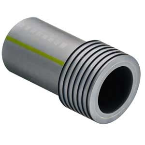2" LabWaste CPVC Duriron Transition Fitting (P095-020C)
