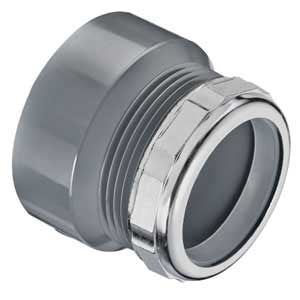 1-1/2" LabWaste CPVC Femal Trap Adapter with Chrome Nut (P104X-015C)