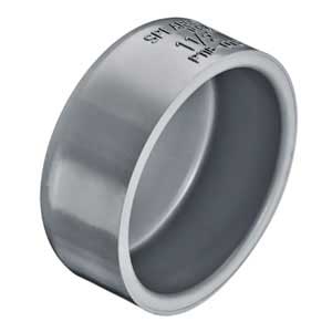 3"  LabWaste CPVC Cap Hub (P116-030C)