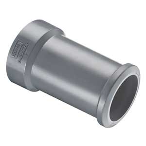 4"  LabWaste CPVC Cast Iron Hub Adapter H X S (P123-040C)