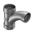 4" x 4" x 2" LabWaste CPVC Wye Combination 1/8 Bend HXHXH (P502-420C)