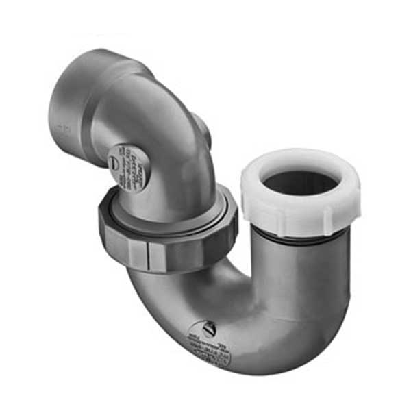 1-1/2"  LabWaste CPVC PTRN P-Trap Plastic Nut SLIPXHUB (P711P-015C)