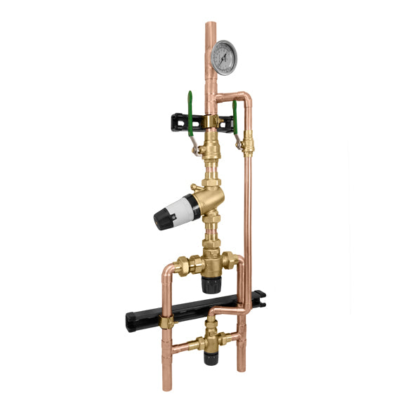 1" Caleffi NA523 DELTA2 Adj Thermostatic Mixing Valve Point of Distribution (NA52367HL)