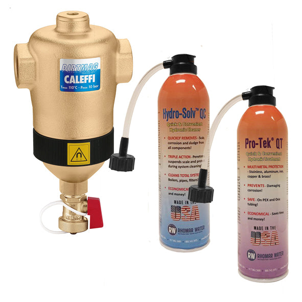 1" Caleffi NA5463 DIRTMAG Chemical Kit, Magentic Dirt Separator (NA546306T)