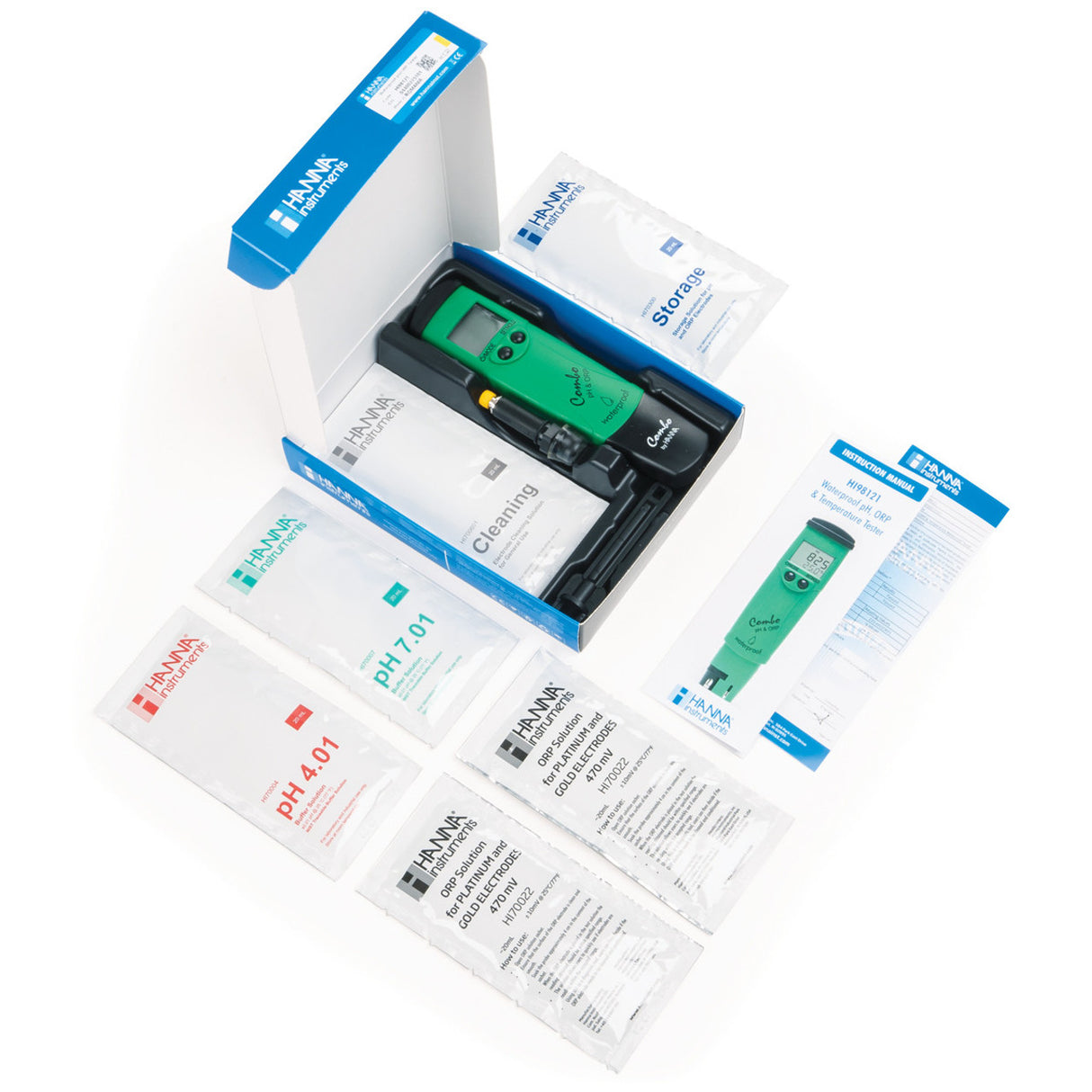 Hanna Instruments pH/ORP/Temperature Combo Tester - HI98121