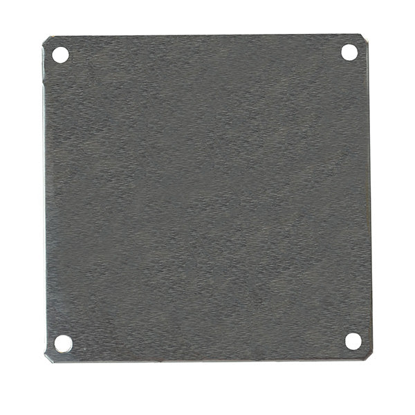 Aluminum Back Panel for 8" x 8" Enclosures PLA88