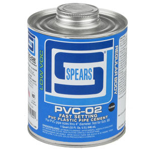 PVC-02 Spears Regular Body PVC Cement